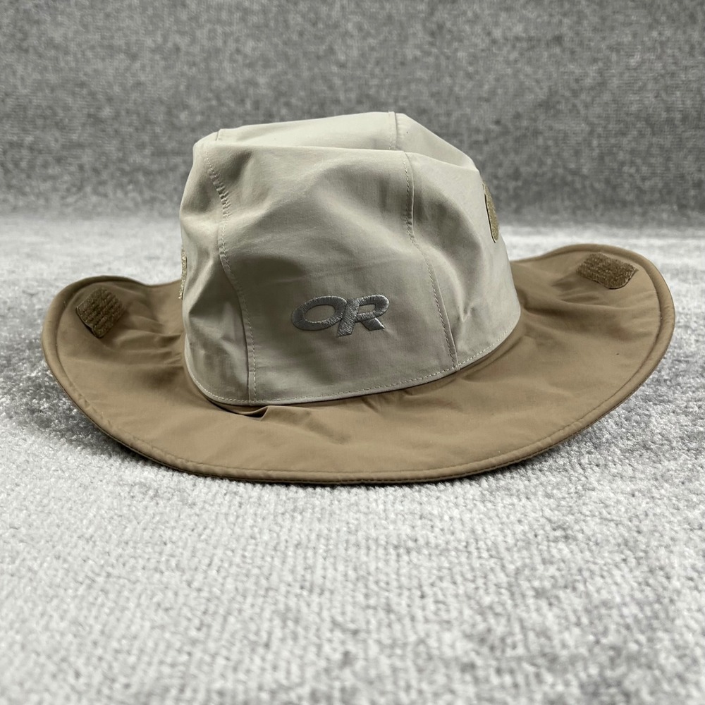 Outdoor Research Seattle Sombrero GORE-TEX Rain Hat Khaki Tan Medium 82130
